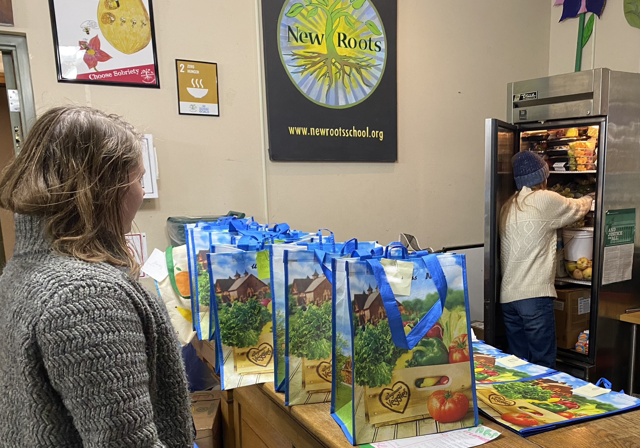 New Roots Charter School Relaunches Free Grocery Store Program